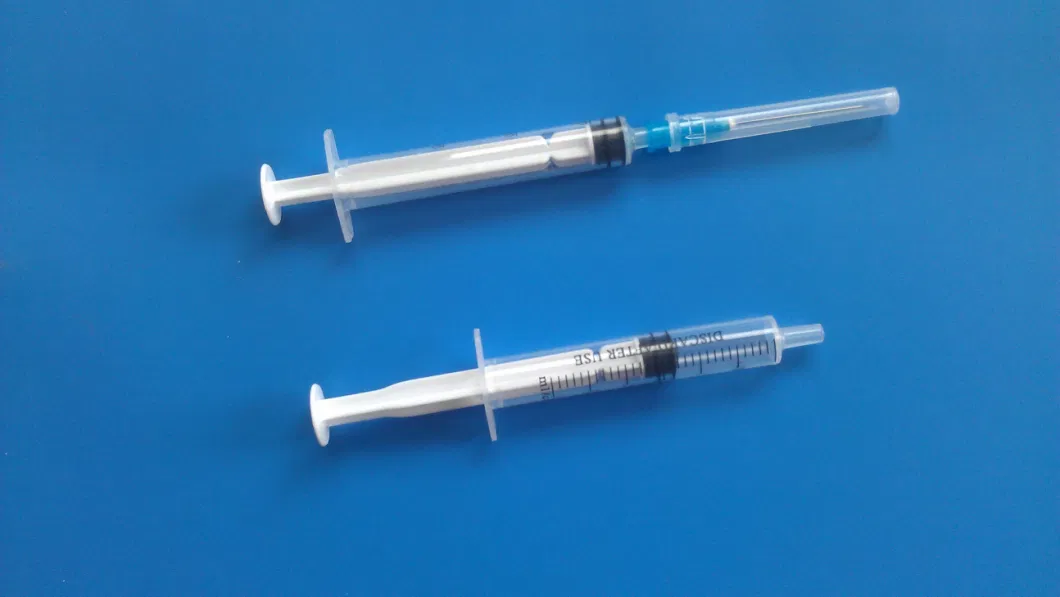 Disposable Syringe Luer Lock/Slip Lock with Ce and ISO