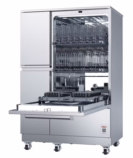 Líquido de limpeza totalmente automático dos produtos vidreiros do laboratório do tampo da mesa do pulverizador
