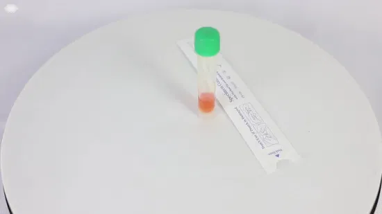 A amostra nasofaríngea reunida de nylon do cotonete nasal rápido do teste PCR do CE 0197 coleta o cotonete